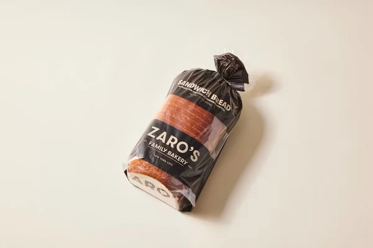 Zaro's sandwich bread from a family bakery in New York City