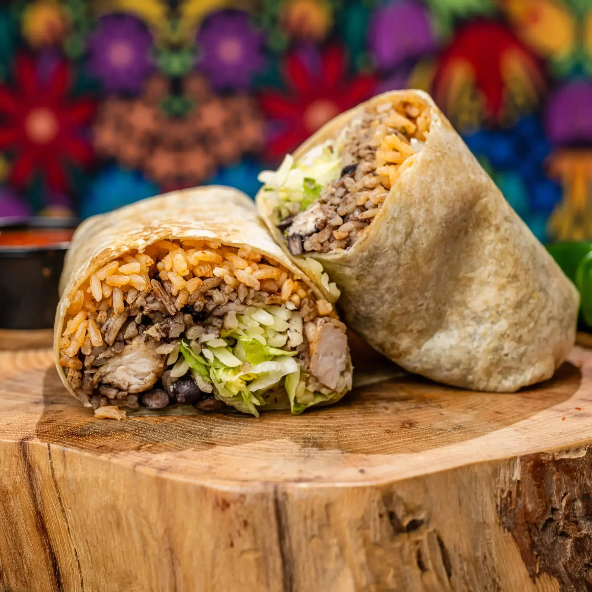 Crispy Mexican quesabirria tacos with consommé dipping sauce