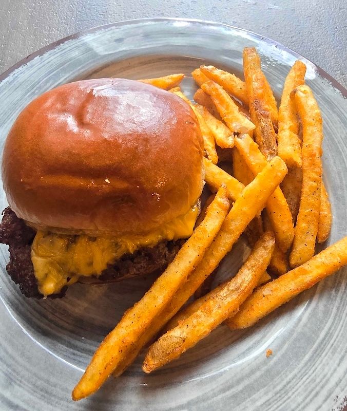 Kids Cheeseburger# at Page’s Okra Grill