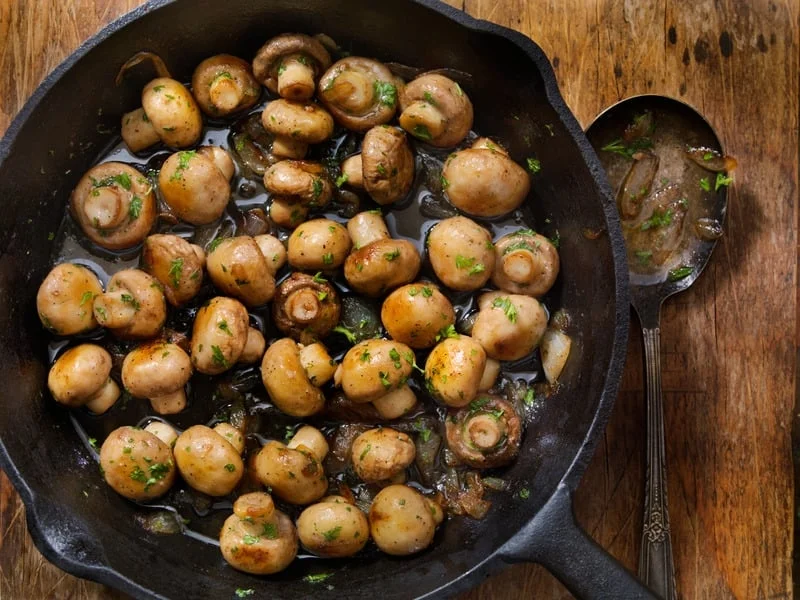 Seta al Ajillo (Sauteed Garlic Mushrooms)