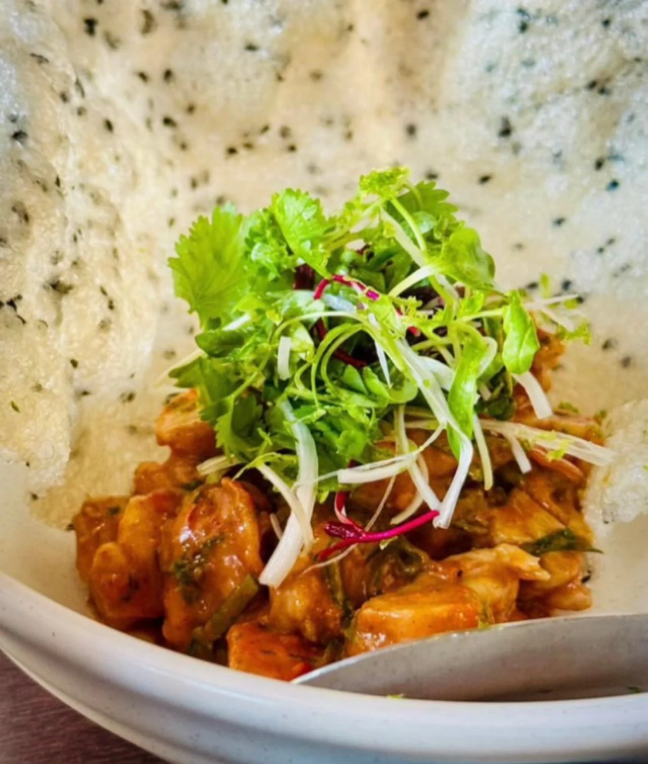 Tom Yum Ceviche