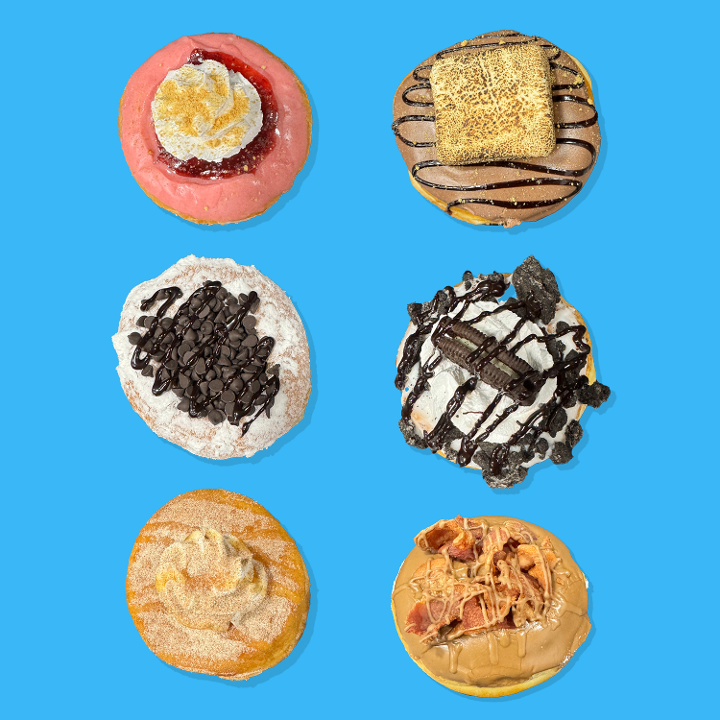 Painted Dough - 1 Dozen Fancy Donuts