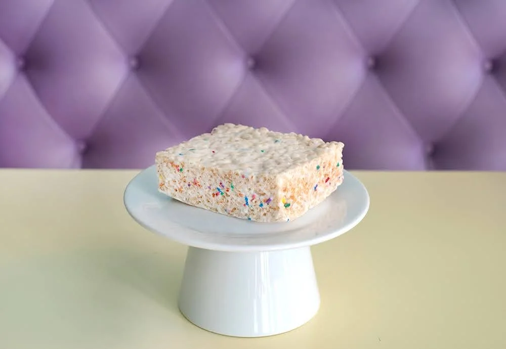 Confetti Rice Krispie Bar