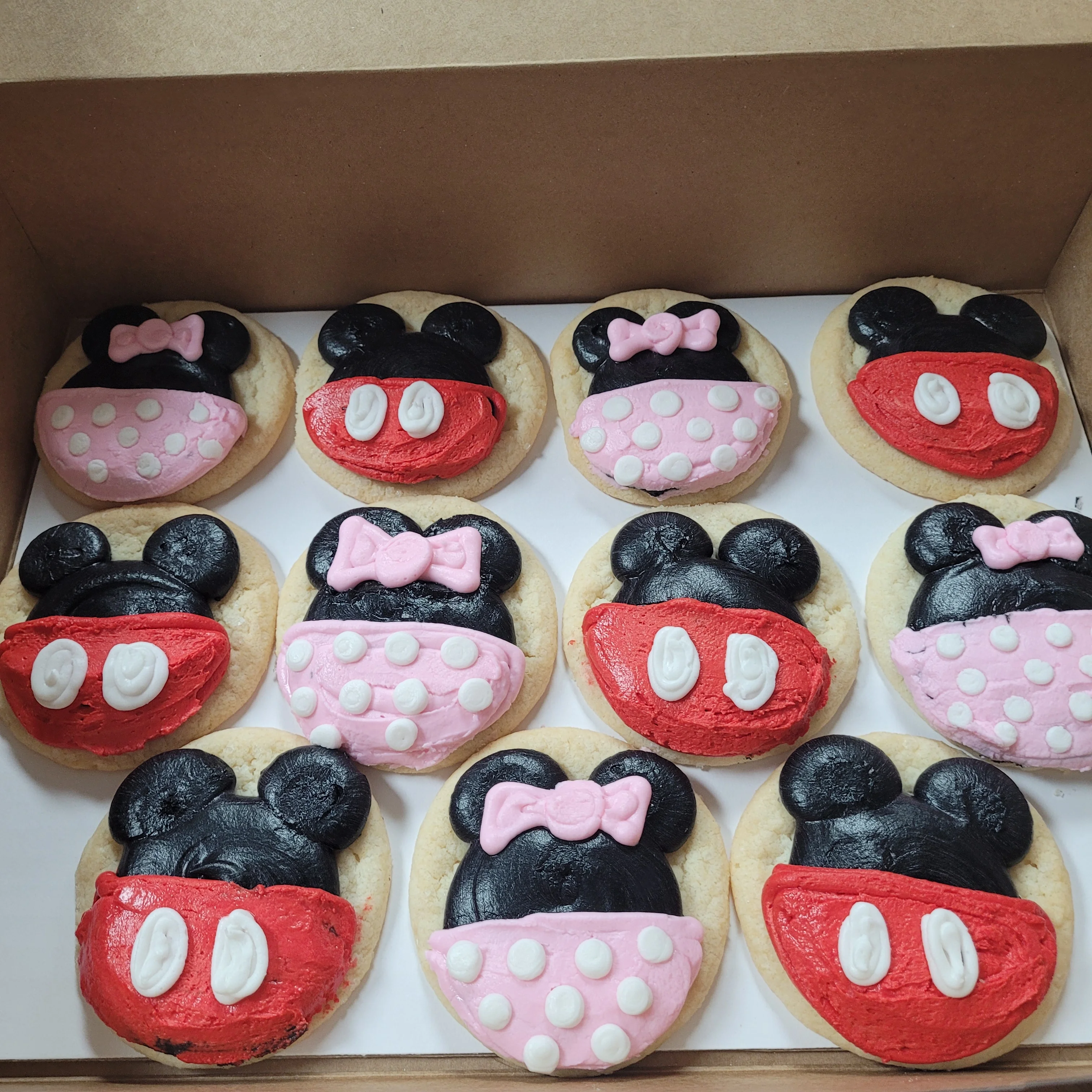 Decorative cookies inspired by a classic cartoon character