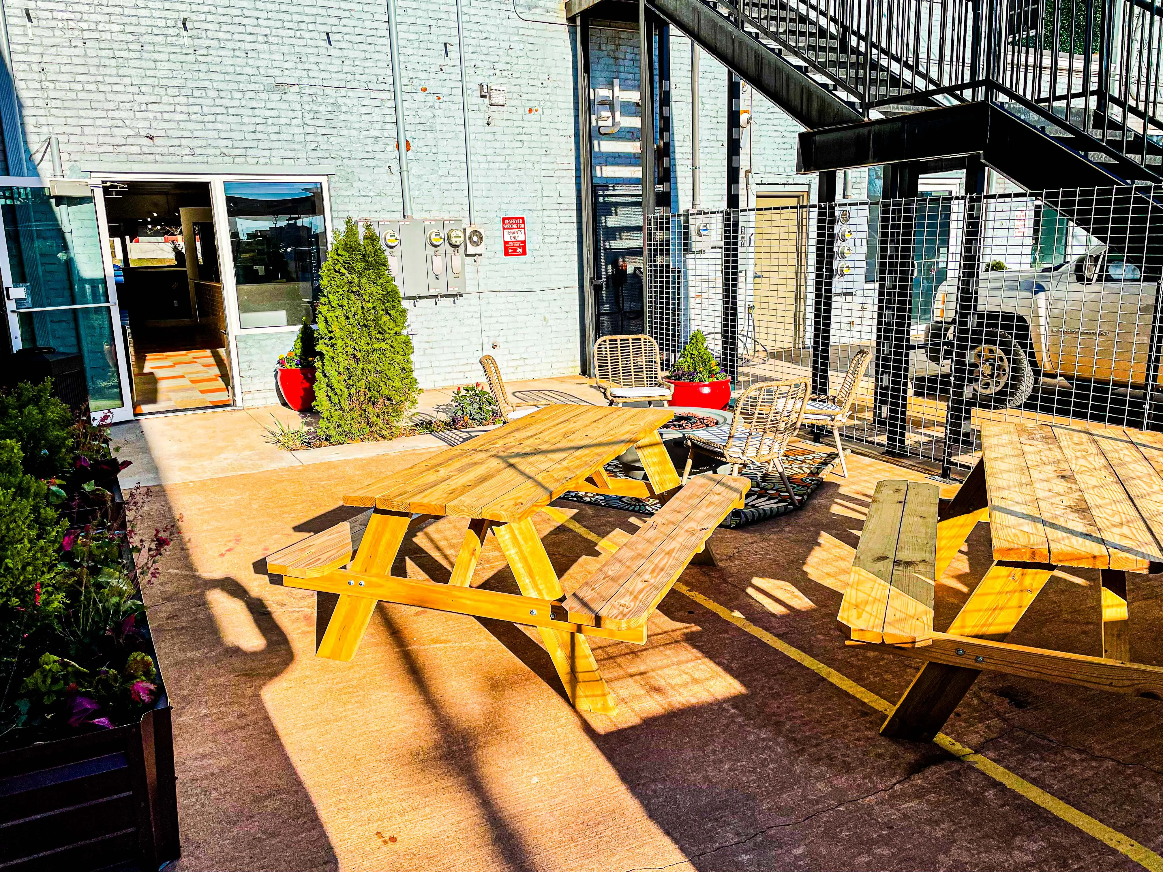 outdoor patio