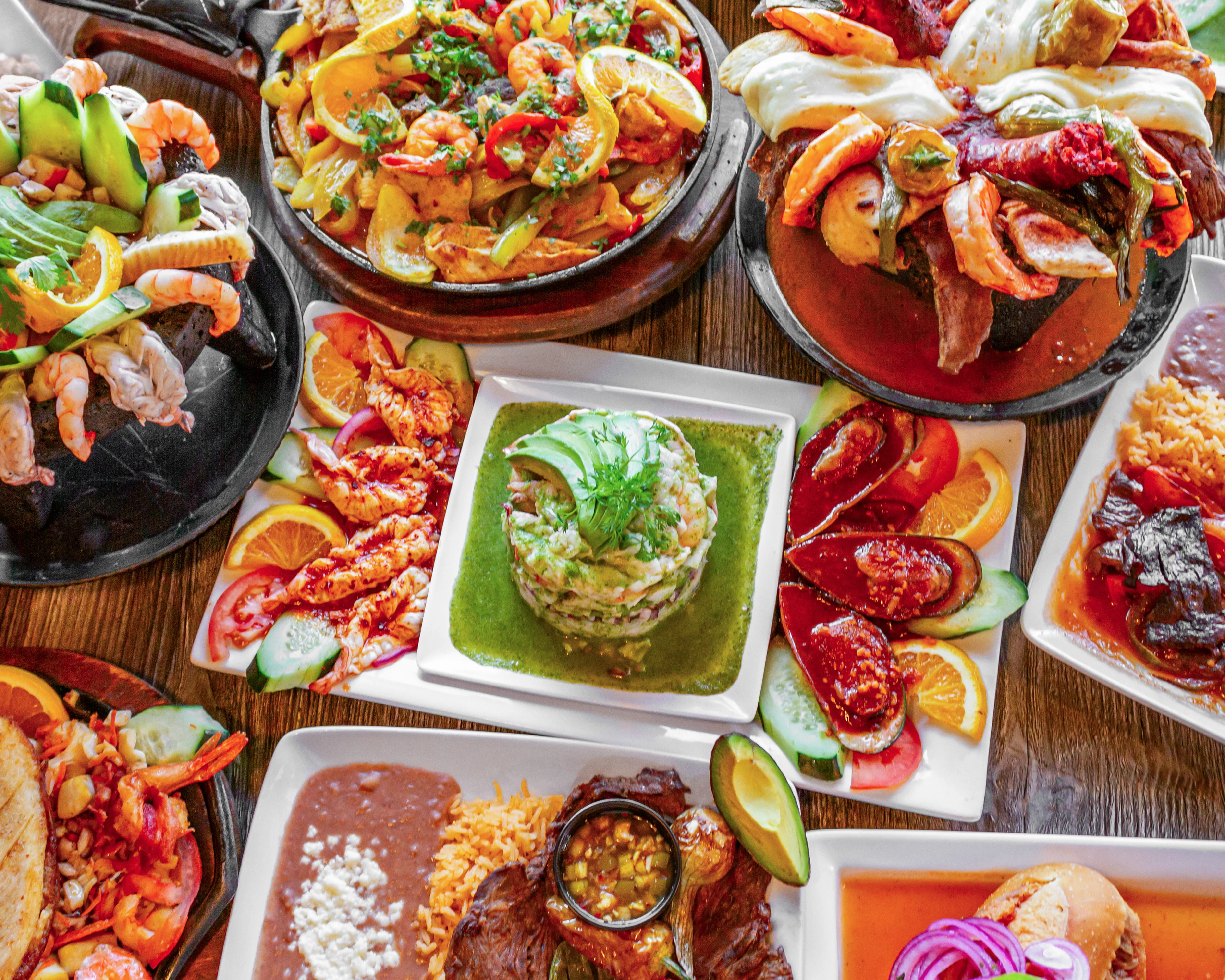 Delicious Mexican dishes served at Las Originales restaurant.