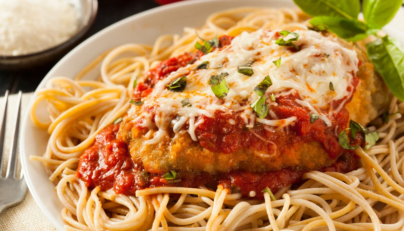 Chicken Parmigiana Pasta
