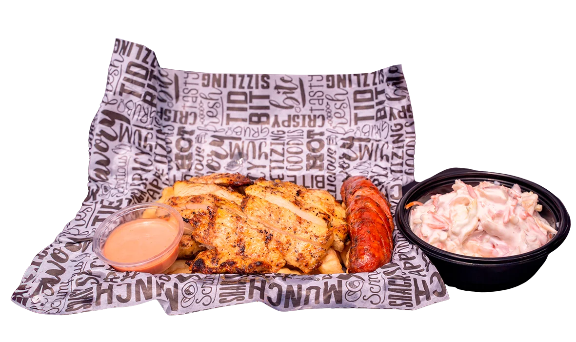 CHICKEN AT THE BARREL
