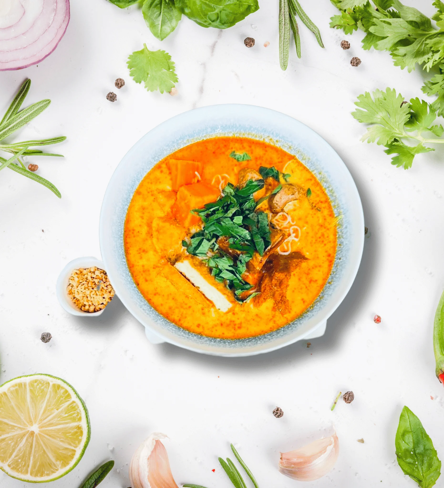 20. SPECIALITY YELLOW CURRY NOODLE SOUP