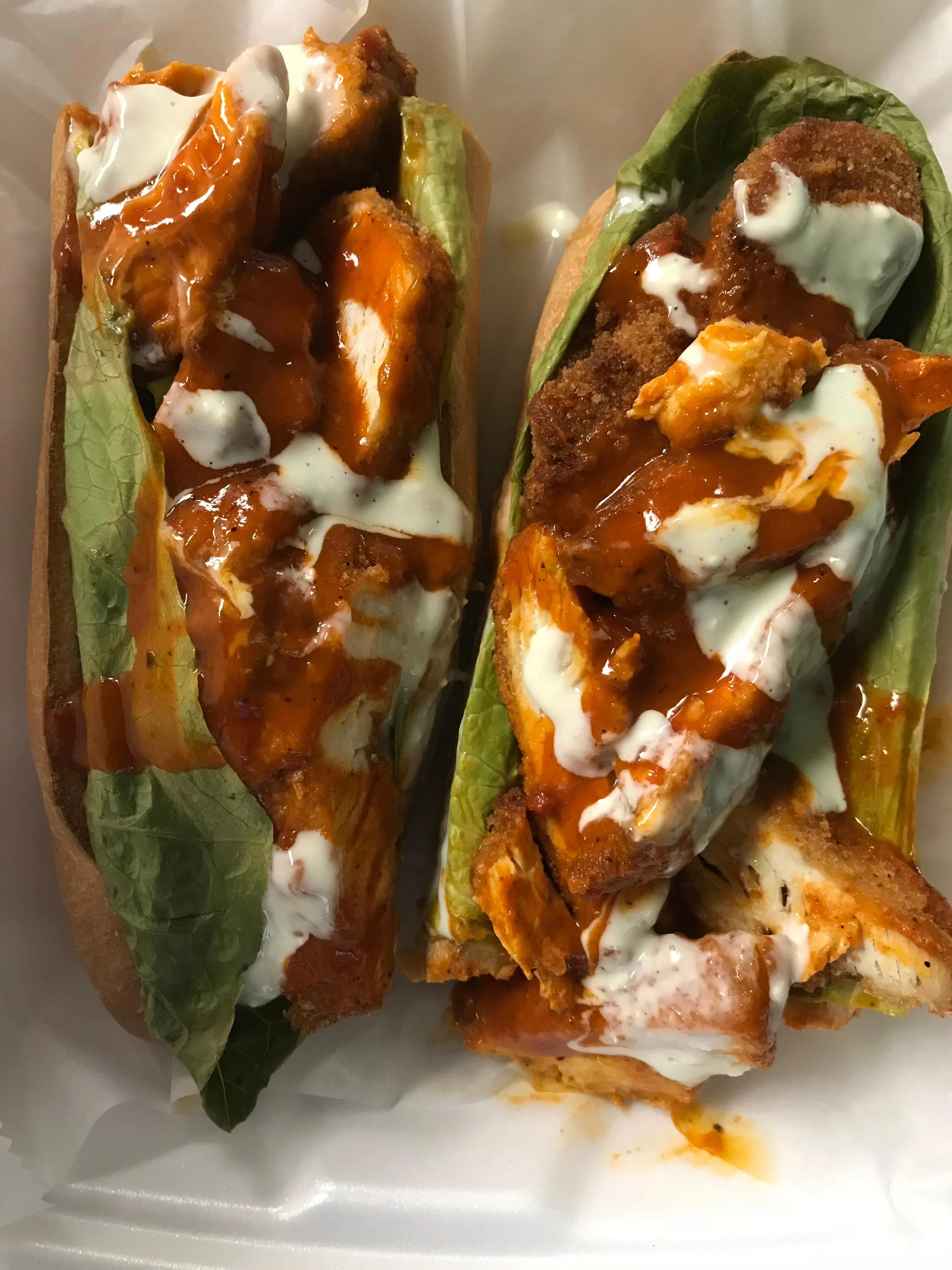 12in Buffalo Fried Chicken Hero