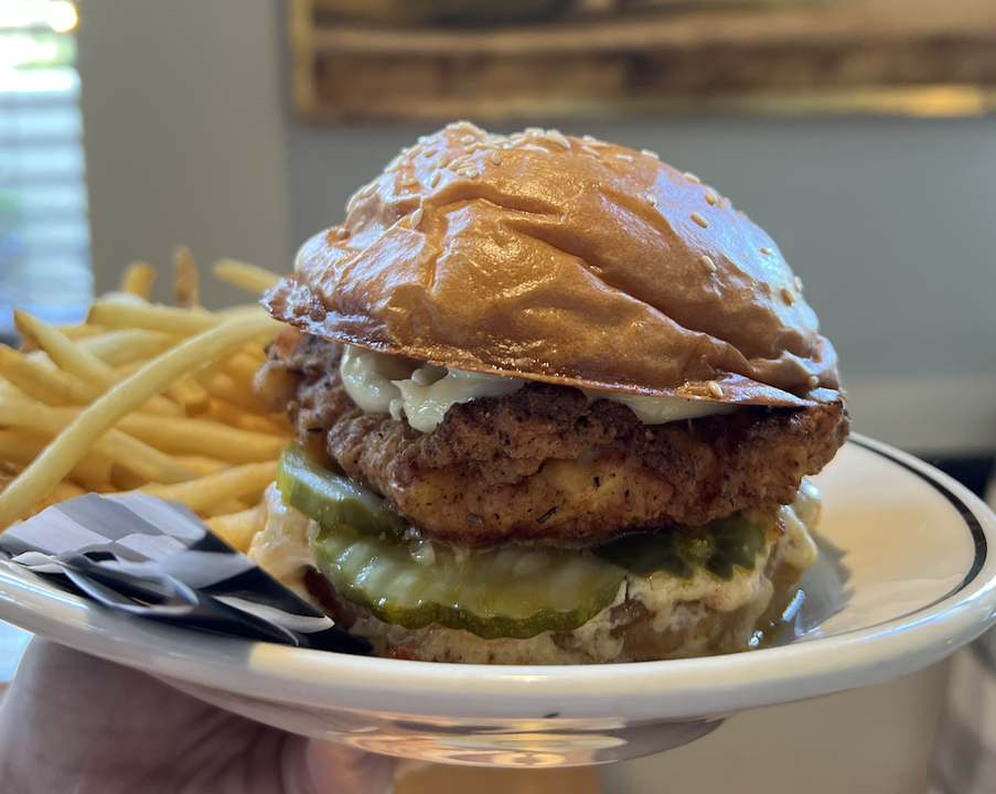 Southern Fried Chicken Sandwich at The James