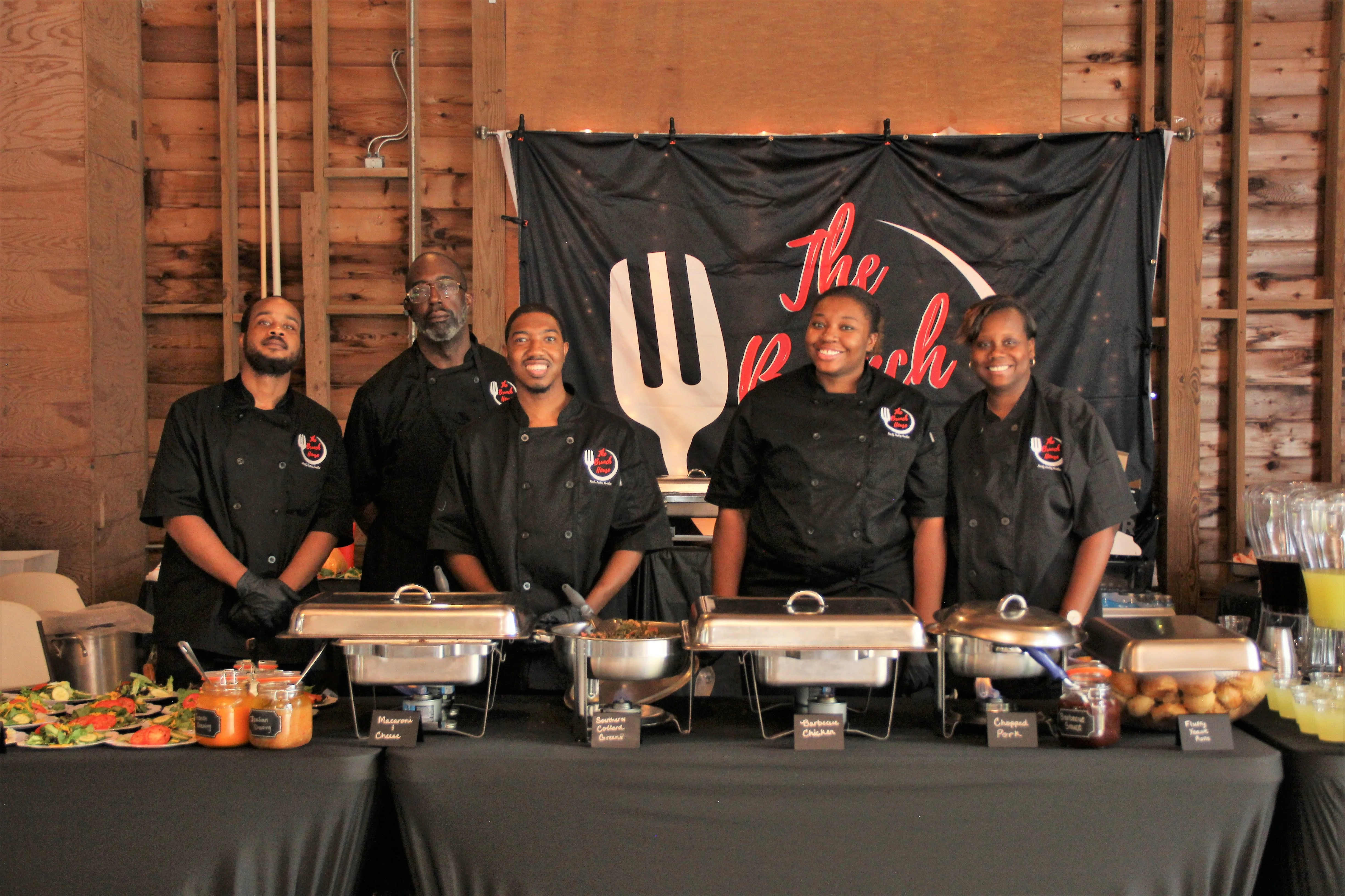 Brunch catering setup from The Brunch House in Augusta GA