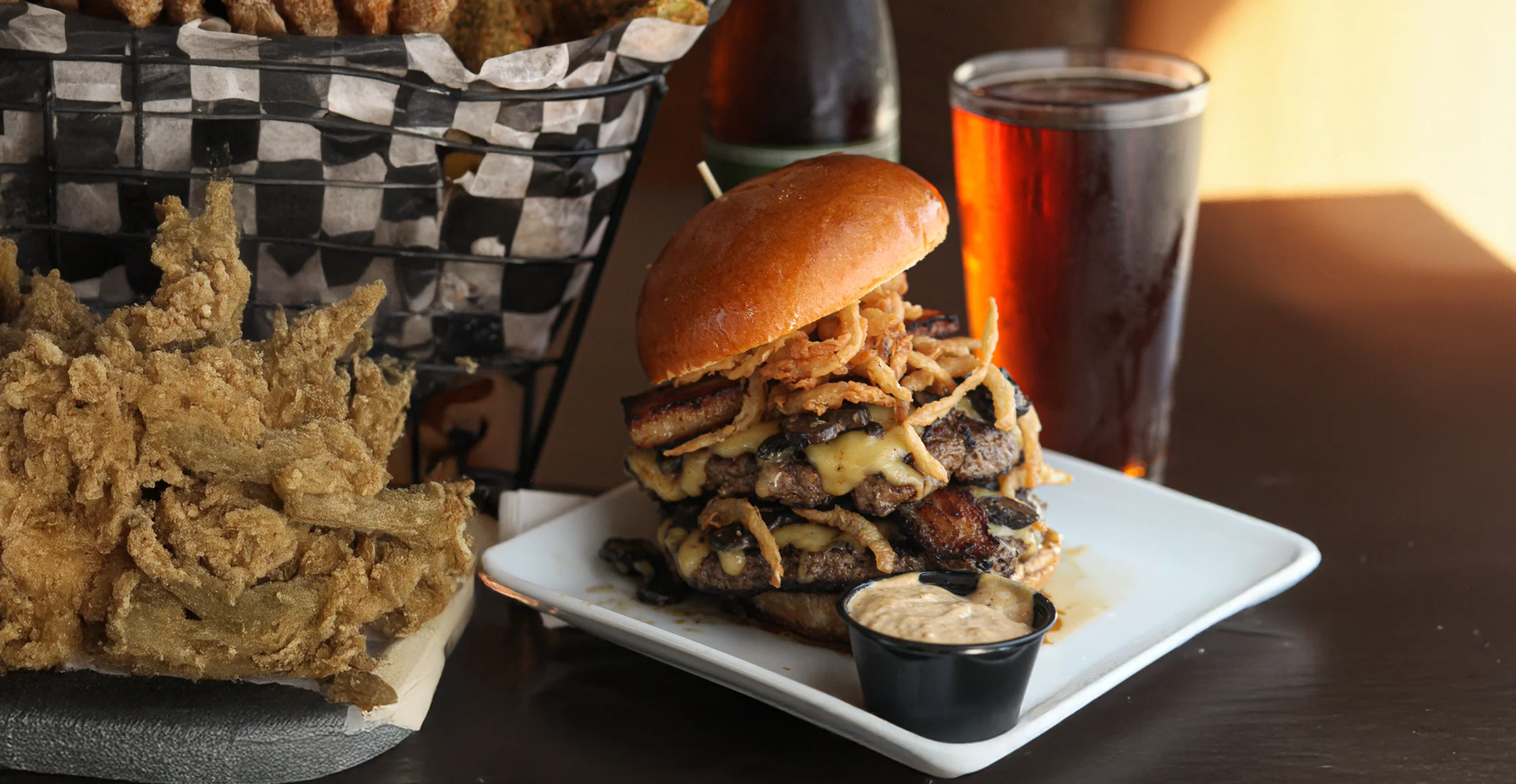 Burger and Fries