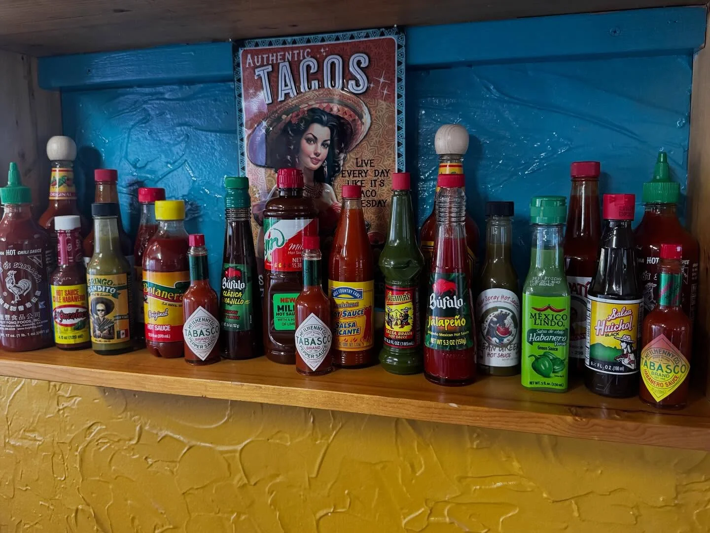 Hot Sauce Bar