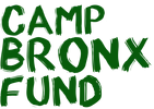 Camp Bronx logo featuring a stylized design and vibrant colors.