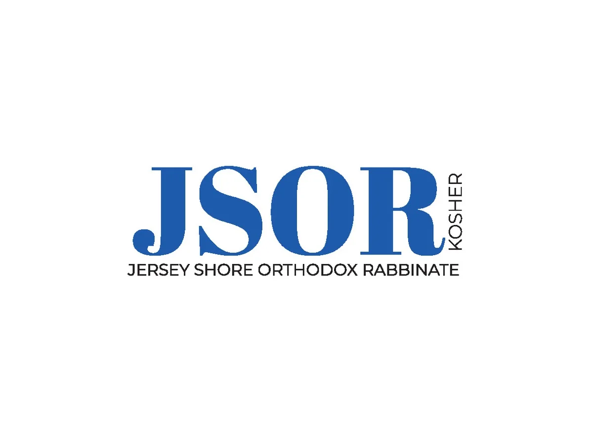 Logo of Jersey Shore Orthodox Rabbinate with kosher certification