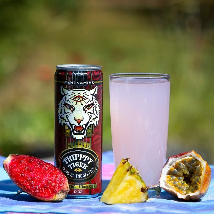 McMenamins Mall 205 - TriPPPy Tiger THC Seltzer- 4pk