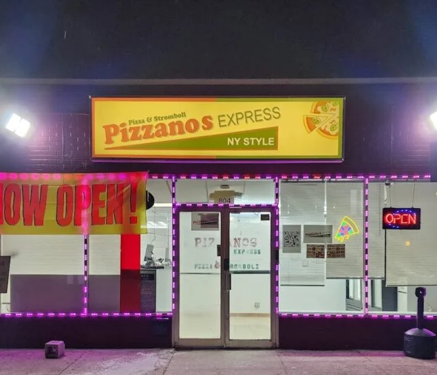 Pizzanos Storefront
