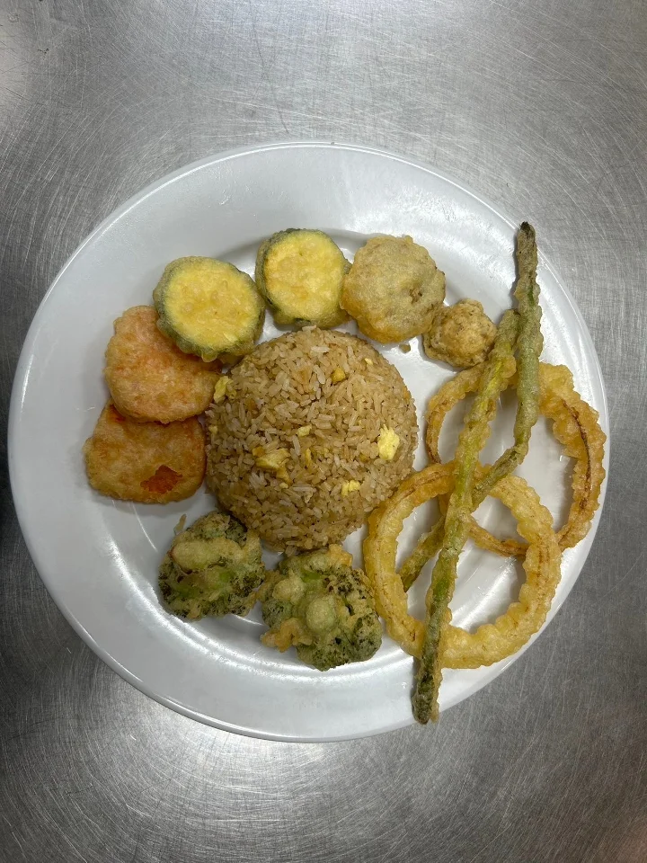Vegetable Tempura Entree