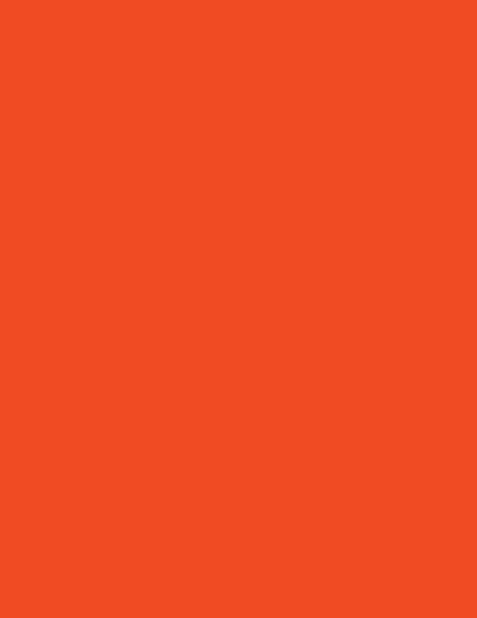 Vibrant orange background for restaurant branding