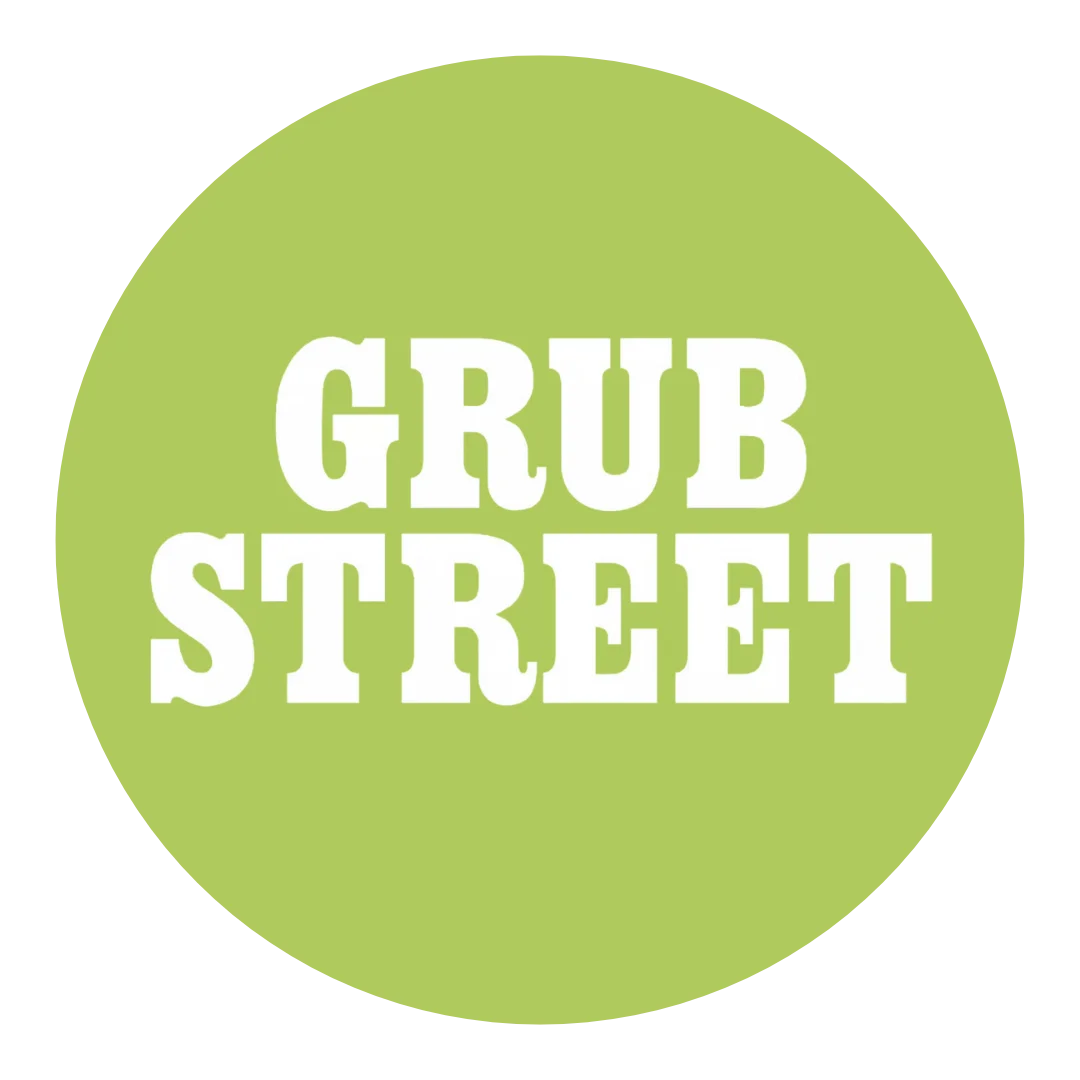 Grub Street logo on a green background