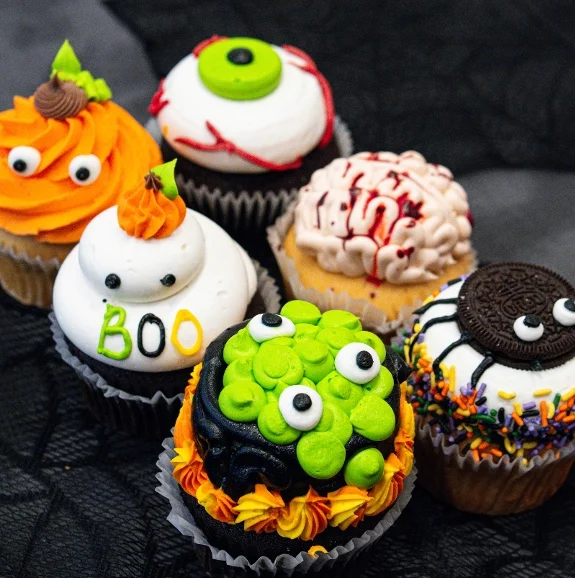 Halloween Themed Cupcake