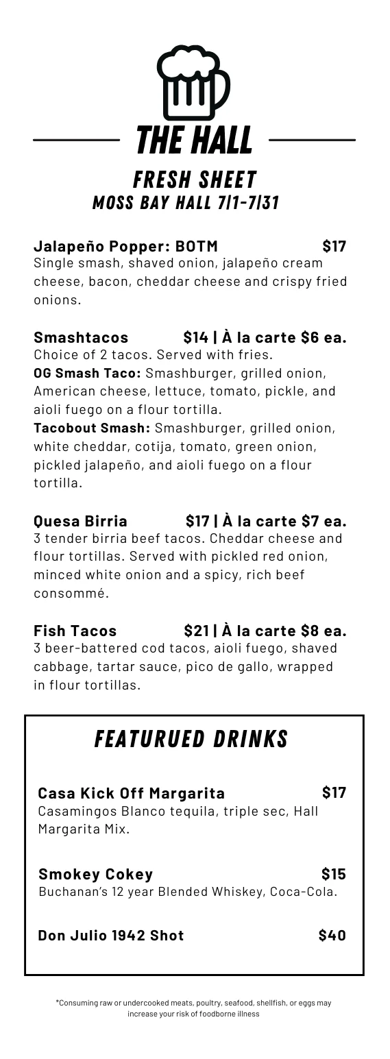 Freshsheet for May 2026 featuring menu items and promotions.