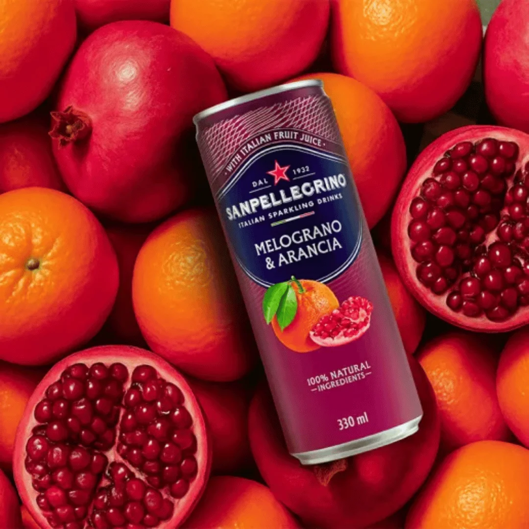 San Pellegrino Soda -  Pomegranite Orange