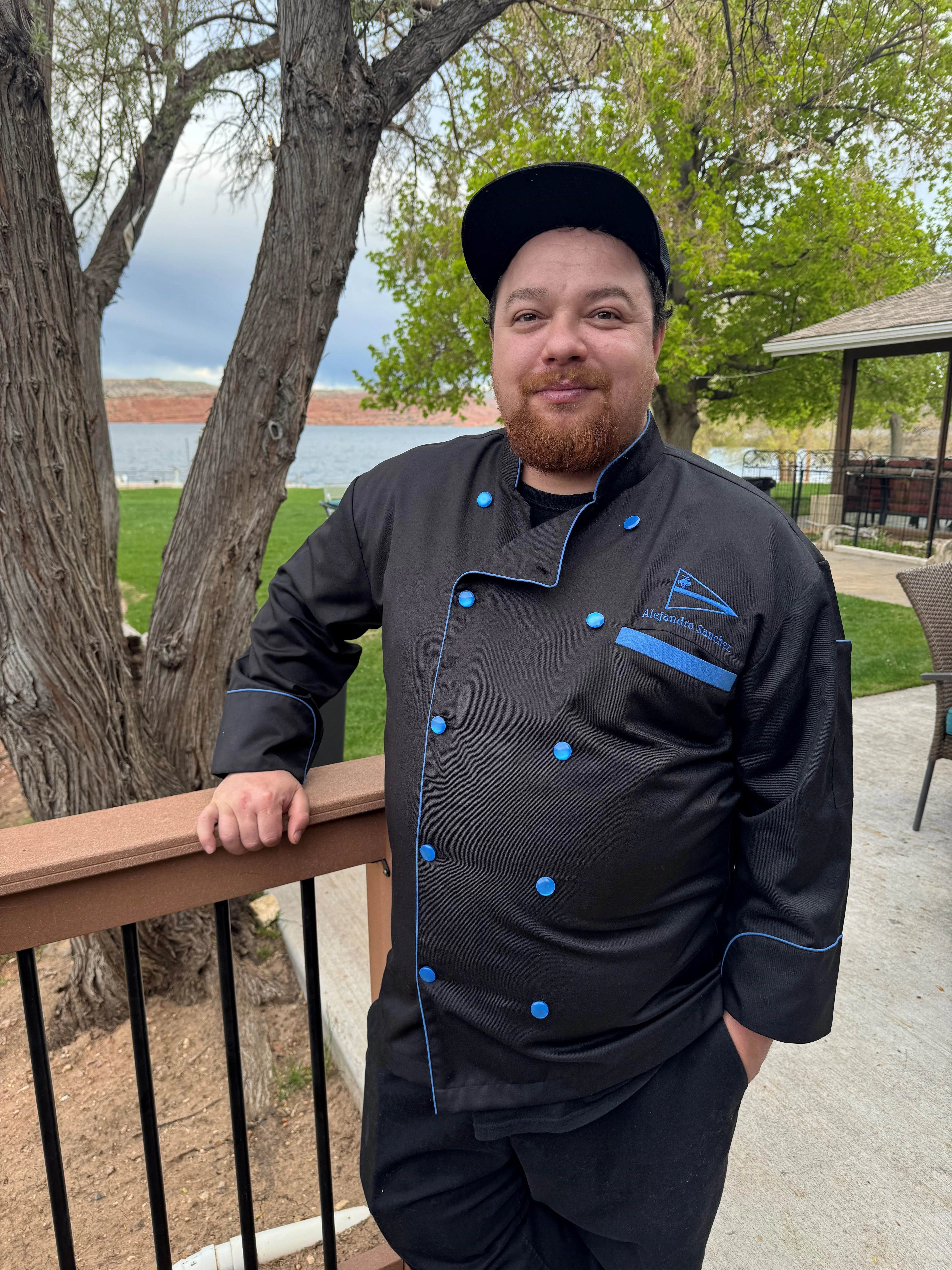 Portrait of Alex Sanchez, a restaurant professional.