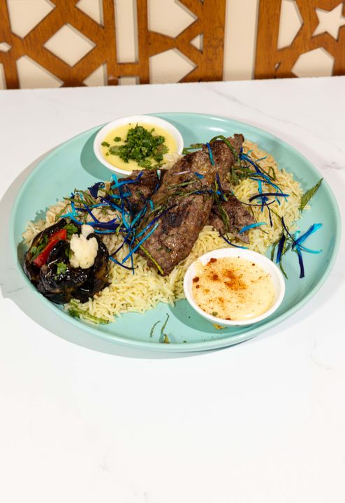 Beef Kofta Platter