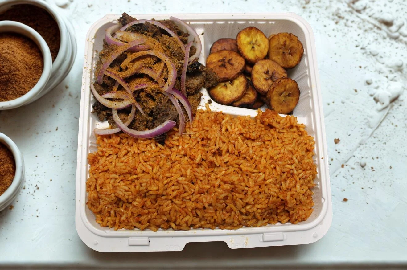 Beef Suya Combo