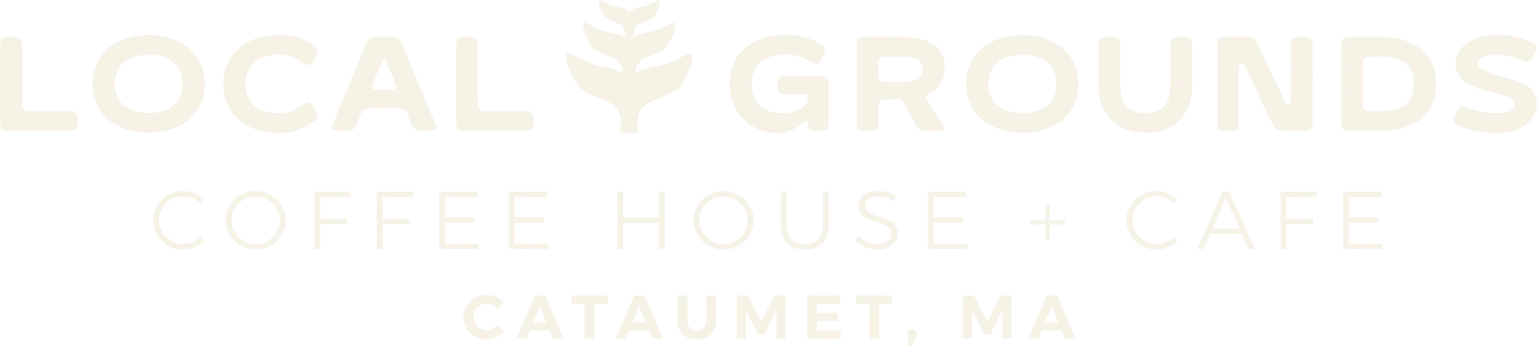 Local Grounds Coffee House logo in Cataumet, MA