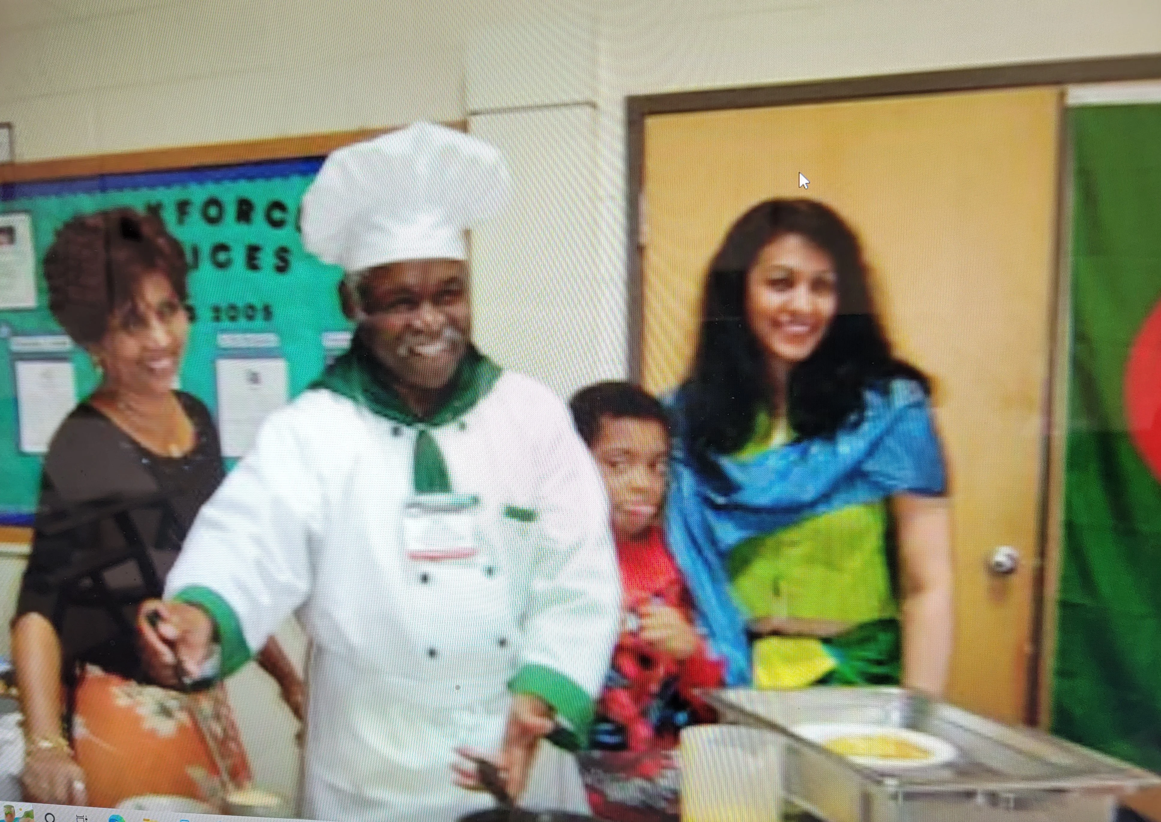 Culinary event with chefs and guests celebrating diverse cuisines