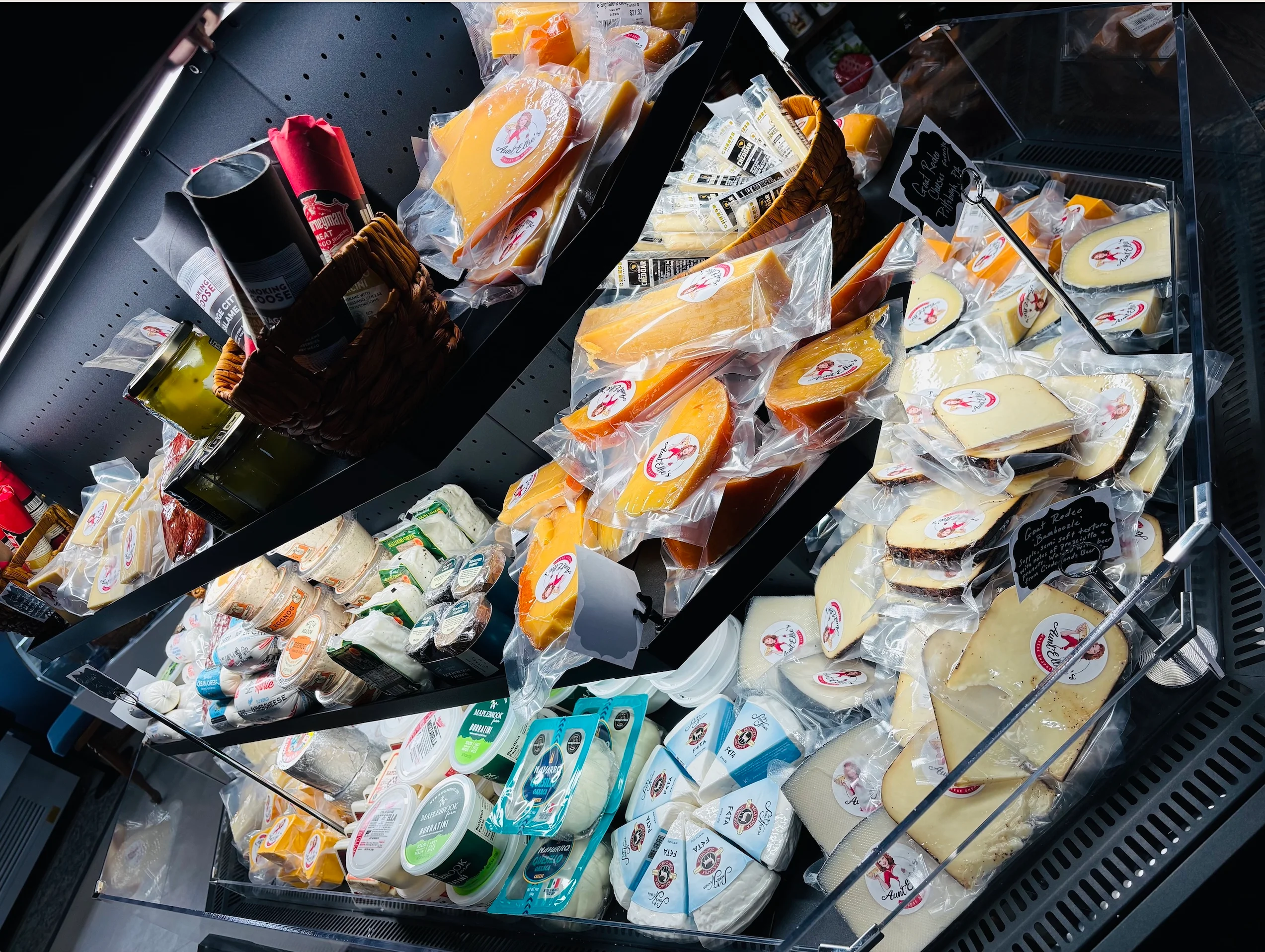 Aunt Ellie's best cheeses