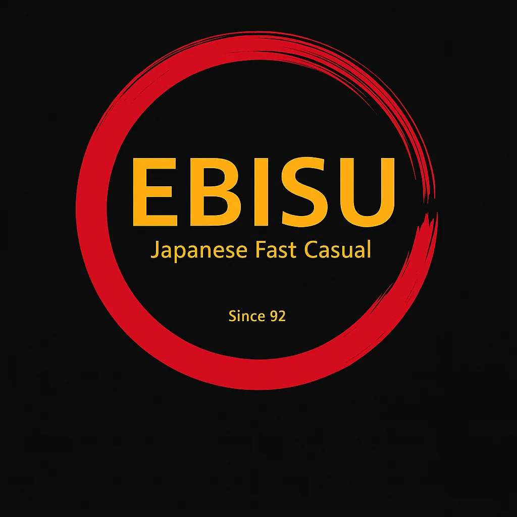 Logo of Ebisu, a Japanese fast casual restaurant since 1992