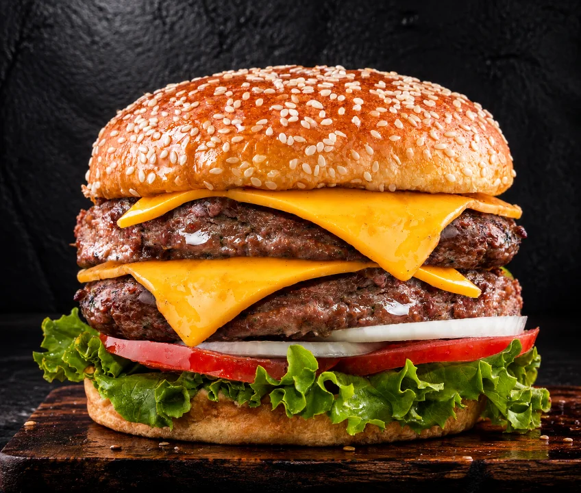 Cuarto de Kilo Double Cheeseburger