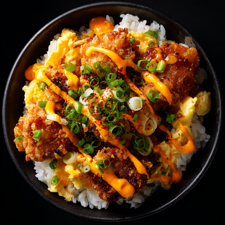 AROI THAI - Chicken Garlic Black Sauce + Rice Cup