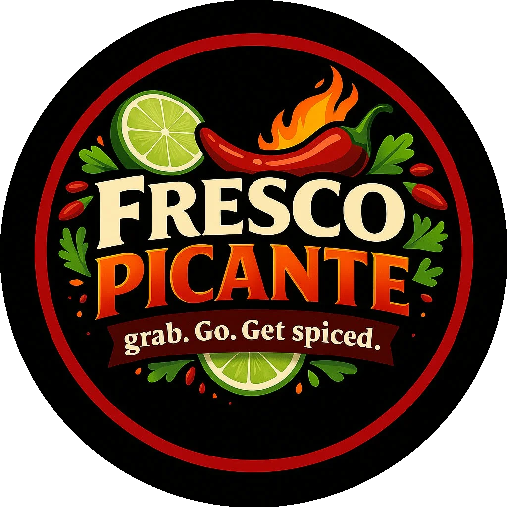 Logo of Fresco restaurant featuring a transparent circular design.