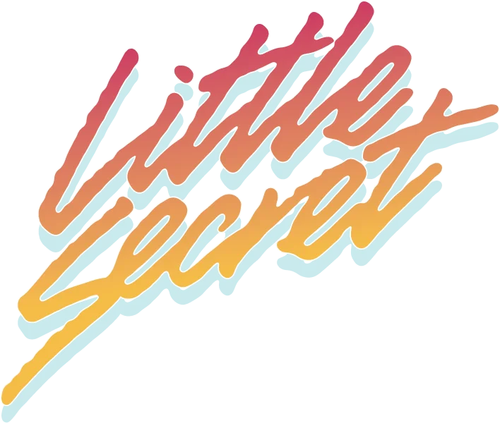 Colorful logo for Little Secret restaurant