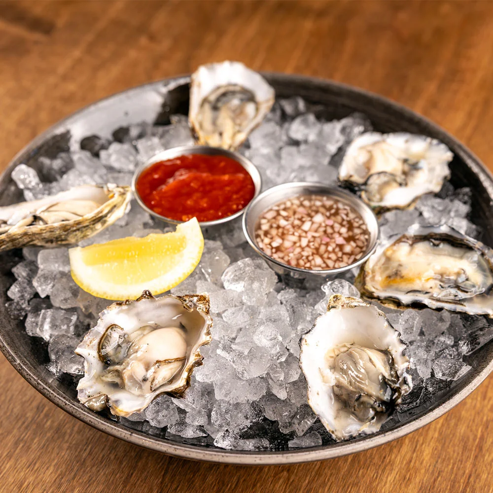 fresh oysters