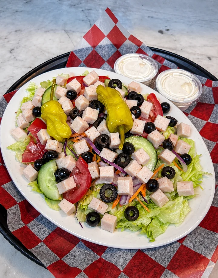 SIDE SALAD WITH TURKEY