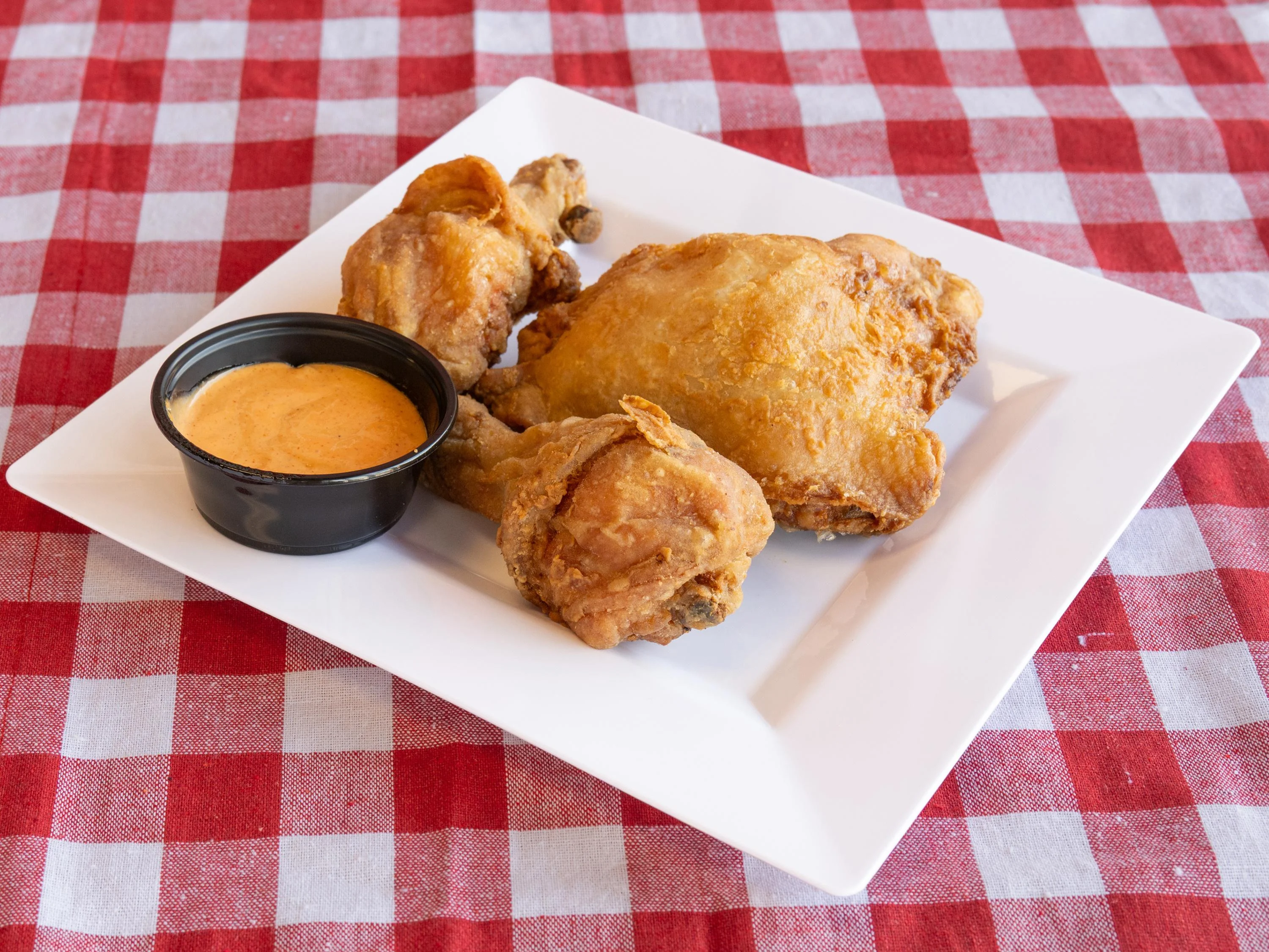 3 piece Broasted Chicken