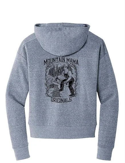 MMO #2 Timber - 3/4 Zip Hoodie, LG, Blue