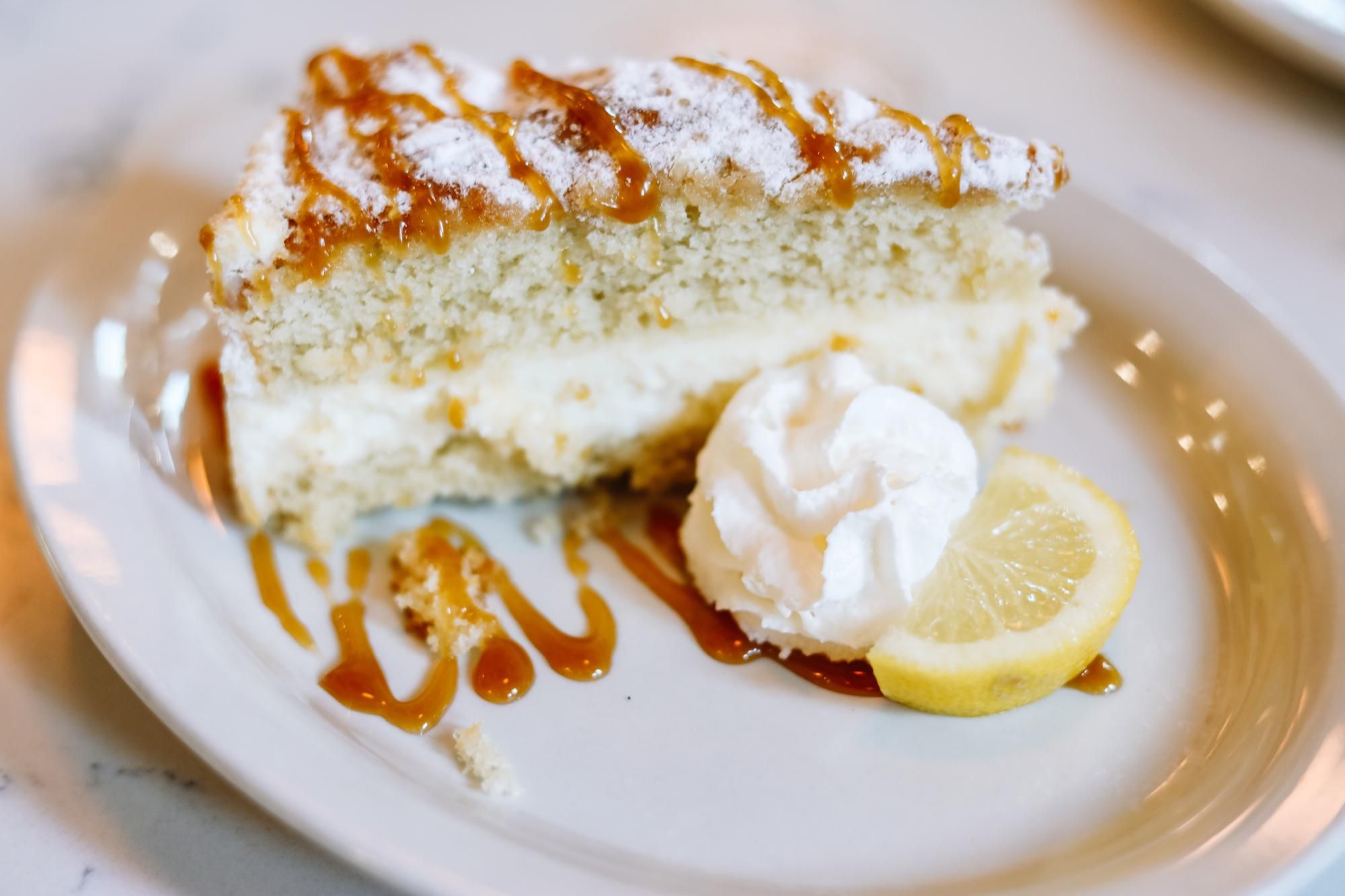 LEMON ITALIAN CREAM CAKE