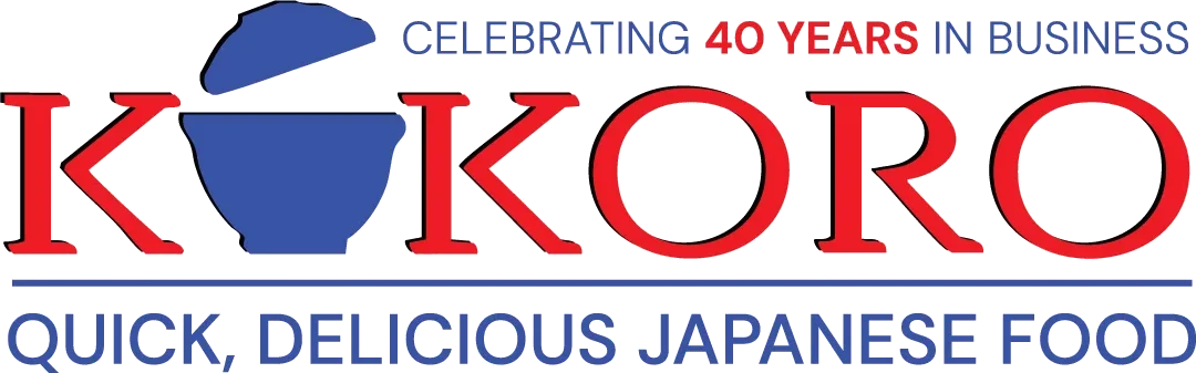 A logo featuring the name 'KIKORO' with a blue bowl icon and the tagline 'Quick, Delicious Japanese Food'.