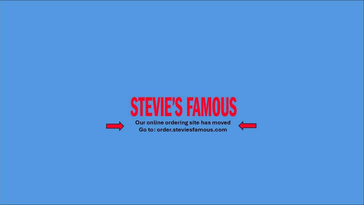 stevies famous pizza