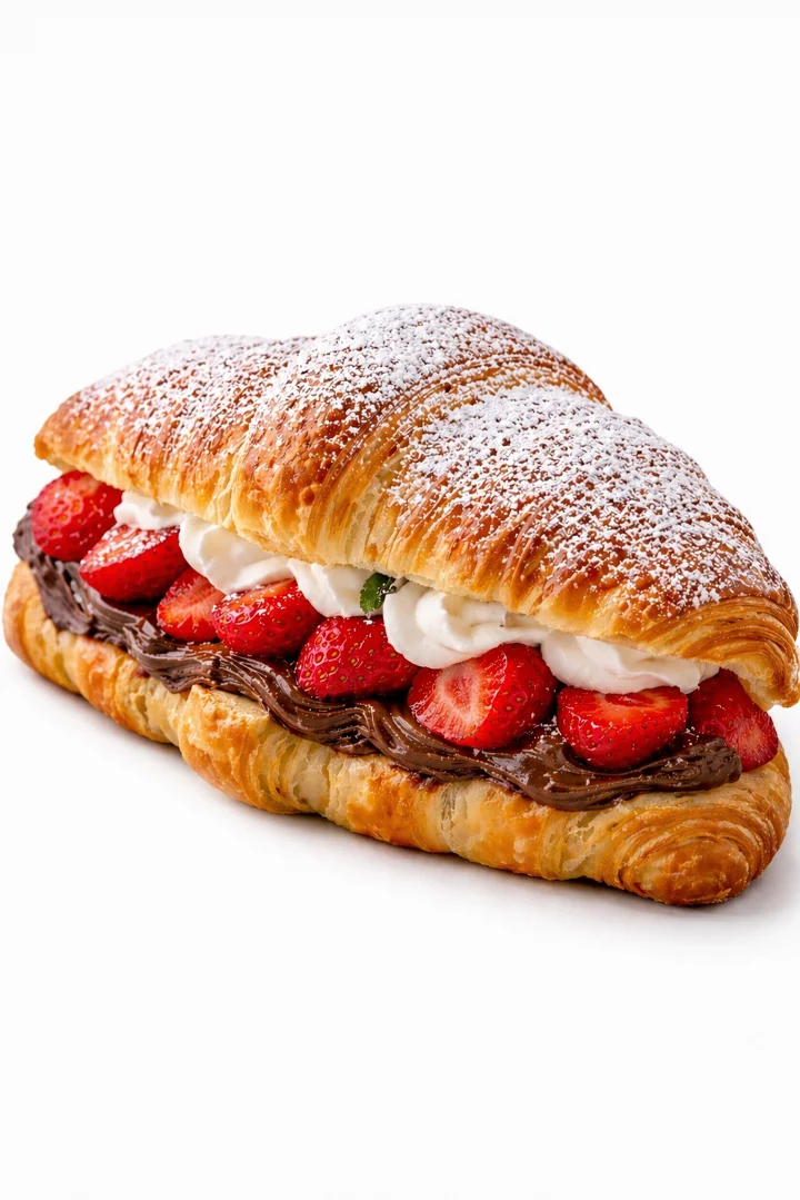 Paris Strawberry Croissant