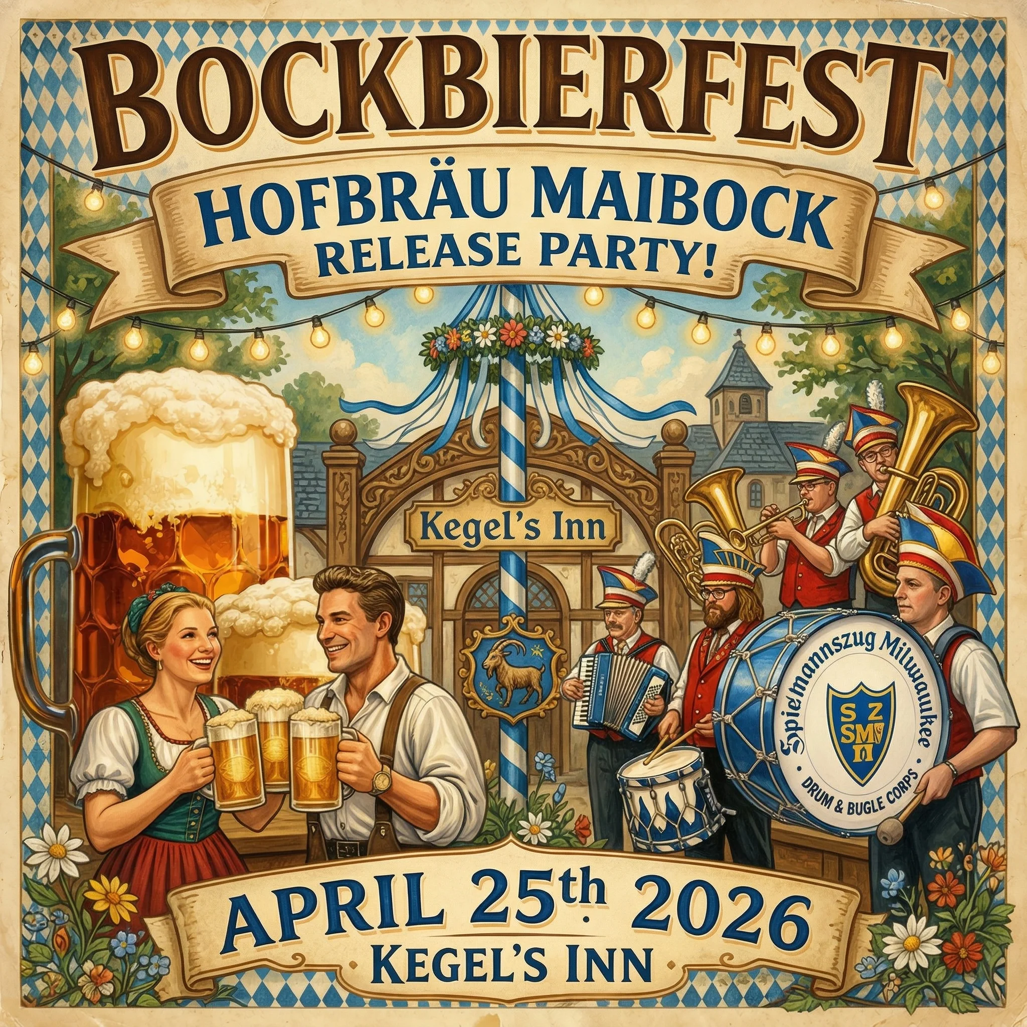 Spielmannszug Milwaukee Bock Bier Fest At Kegel's Inn