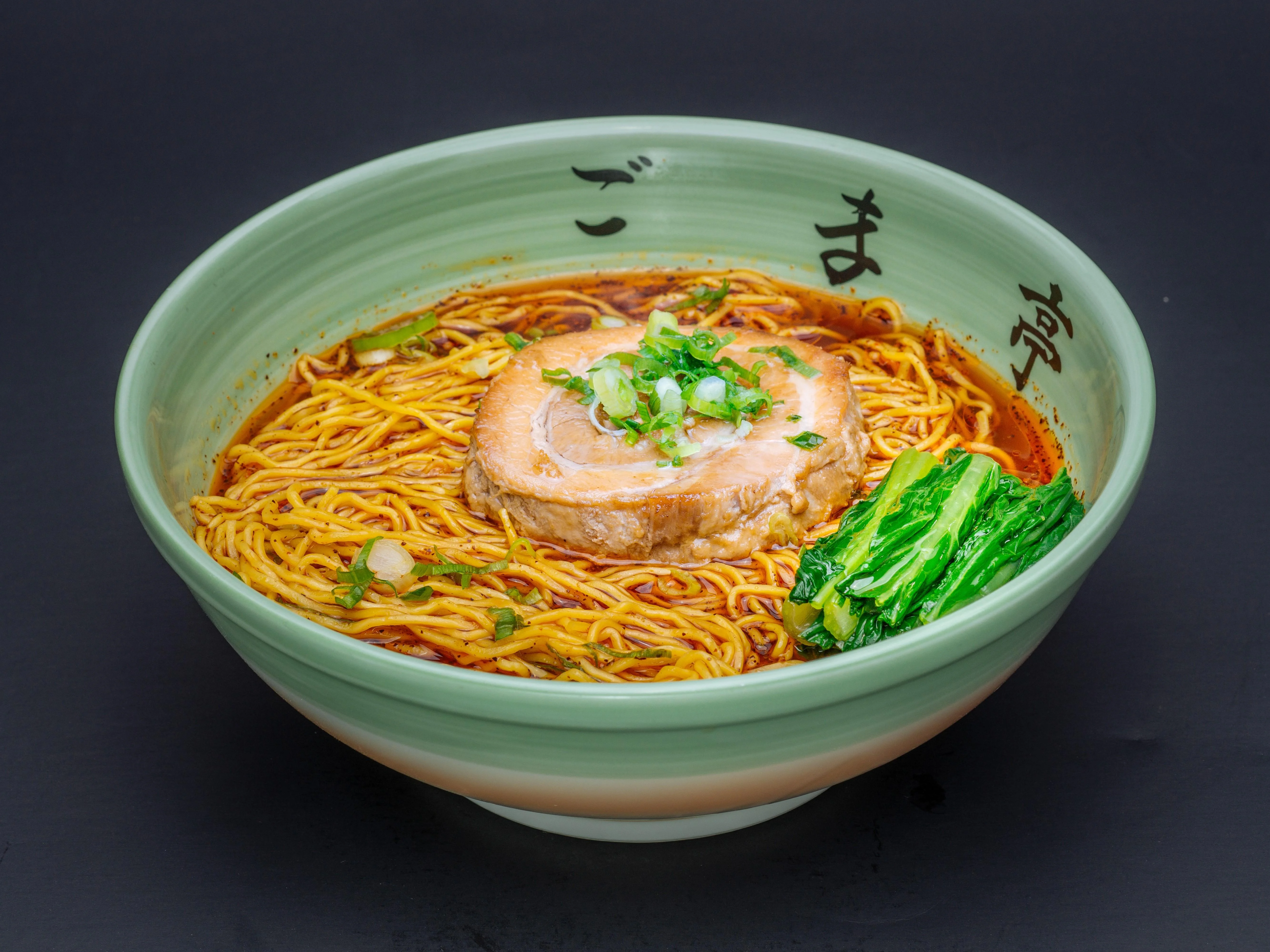 Goma Tei Sunho Ramen with char siu and greens