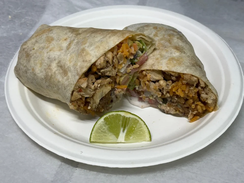Grilled Chicken Breast Burrito